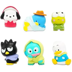 Takara Tomy Sanrio Twinchees Minifiguren Hapidanbui Hoodie 5 cm Display (24)