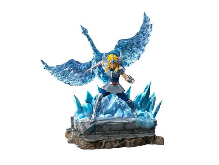 Iron Studios - Saint Seiya - Cygnus Hyoga Deluxe - Kunstschaal 1/10