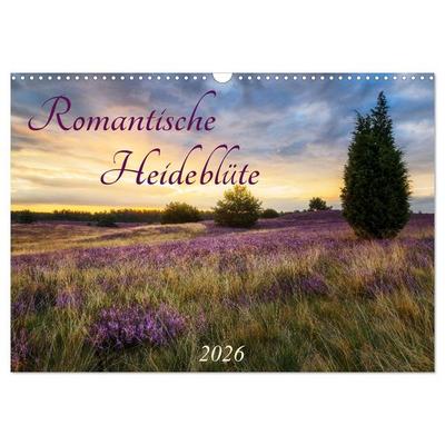 Romantische Heideblüte (Wandkalender 2026 DIN A3 quer), CALVENDO Monatskalender