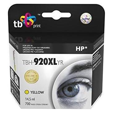 Print Tusz do HP OJ 6500 TBH-920XLYRYE ref. (Y) (TBH-920XLYR)