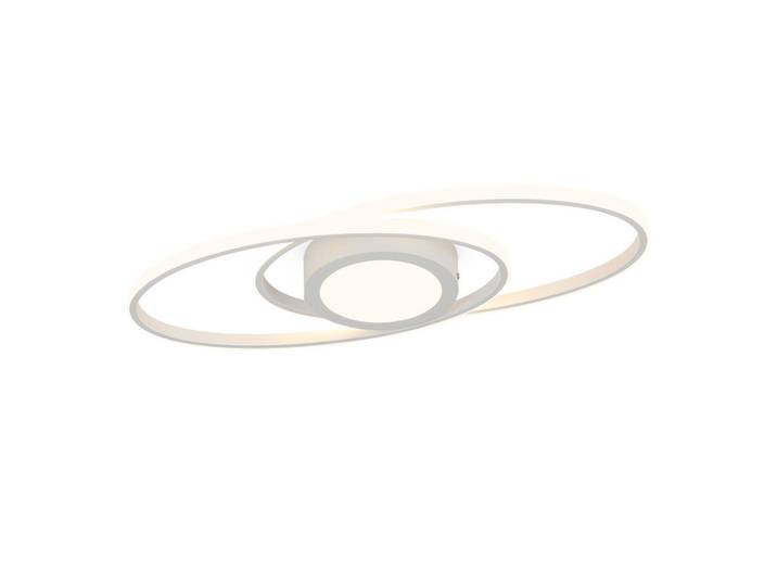 Nettlife Led-Deckenleuchte Einäugig 57/23/4 cm, Weiß, Metall, LED integrated, 23x4x57 cm, Lampen & Leuchten, LED Beleuchtung, LED-Deckenleuchten