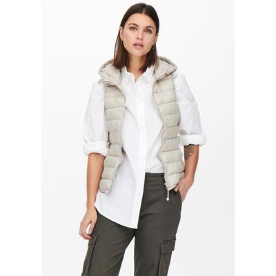 ONLY "ONLNEWTAHOE HOOD WAISTCOAT OTW NOOS" Kunstfaser