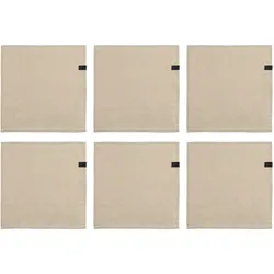 Tchibo - Schöner Wohnen - Kollektion Servietten 6er-Set - braun