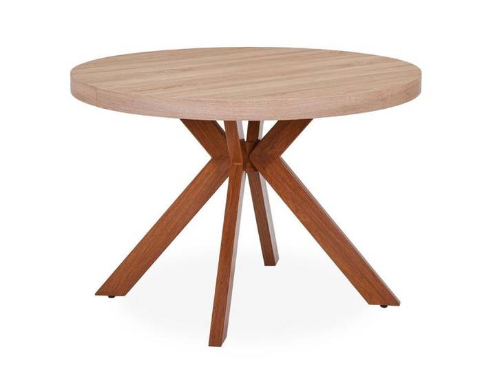 MOSAIKASA Table ronde extensible Myriade Sonoma