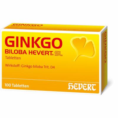 Hevert-Arzneimittel GmbH & Co. KG GINKGO BILOBA HEVERT SL Tabletten 100 St 20293990