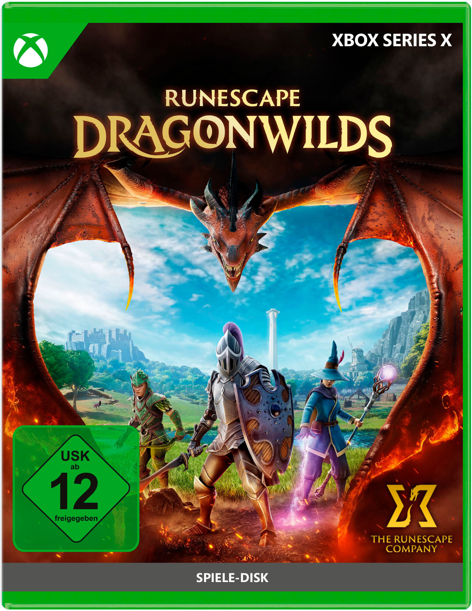 FIRESHINE GAMES Spielesoftware "RuneScape: Dragonwilds", bunt (weiß, neutral), Xbox Series X, Spielesoftware, Spielesoftware