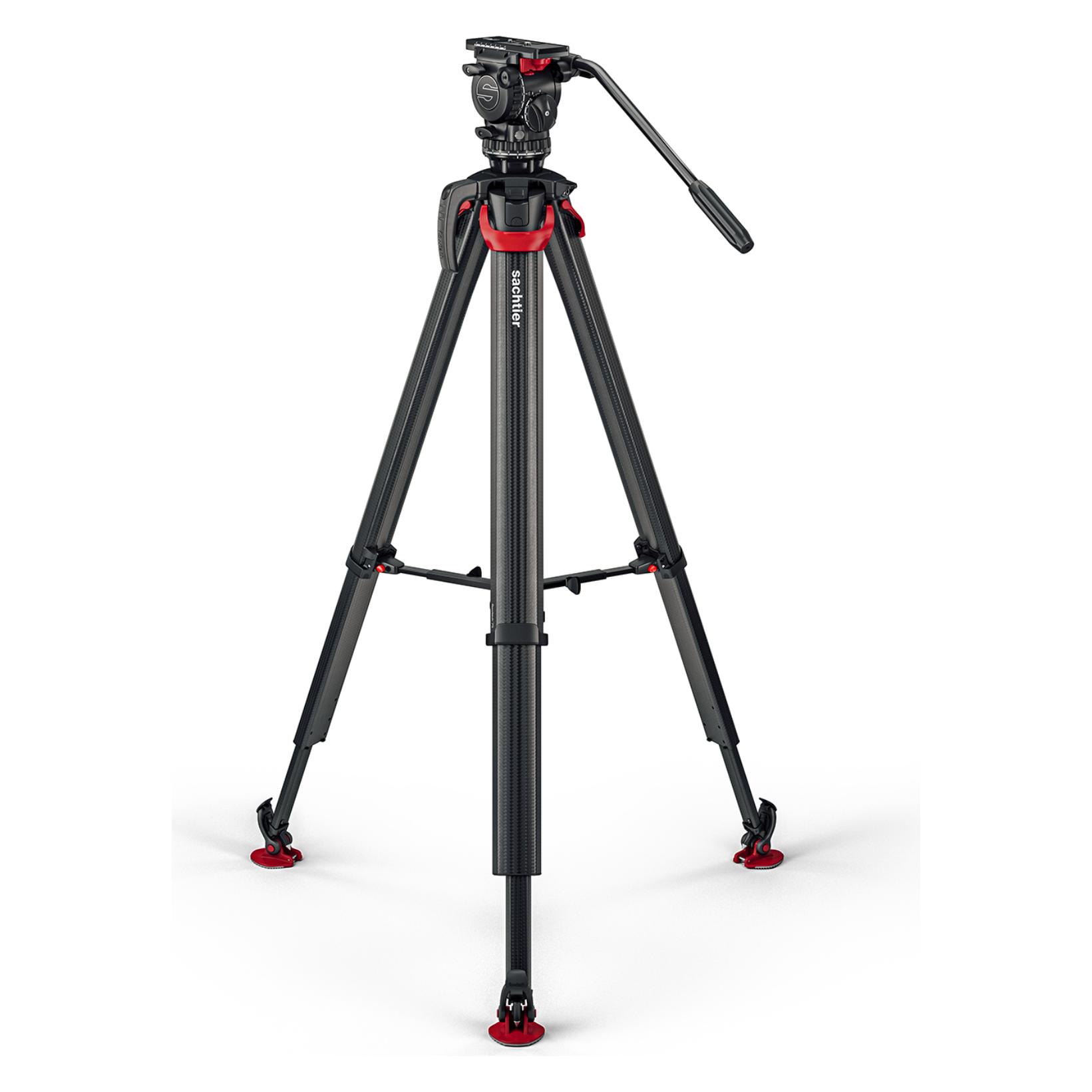 Sachtler System aktiv8T flowtech75 MS - 0 - 12 kg Traglast (Carbon, Metall) (S2068T-FTMS)