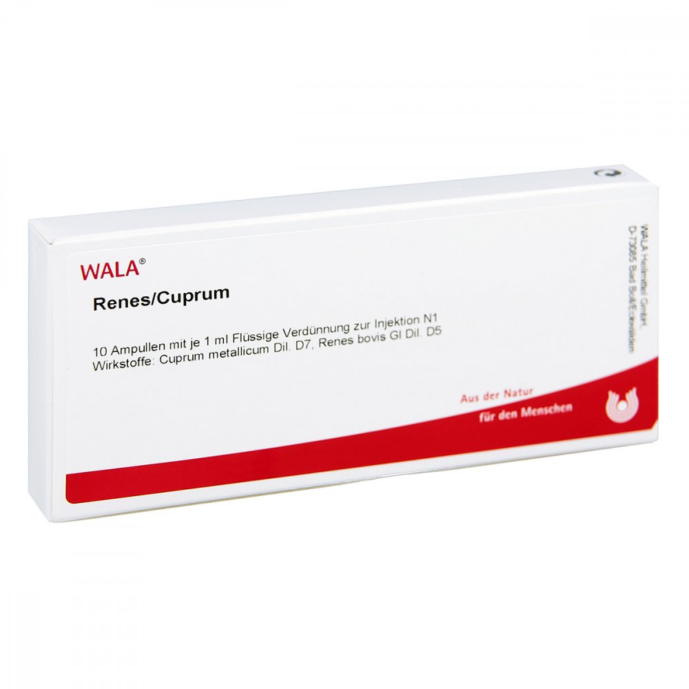 WALA Heilmittel GmbH Renes/ Cuprum Ampullen 02086649