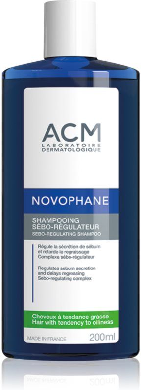 ACM Novophane shampoing pour cheveux et cuir chevelu gras 200 ml