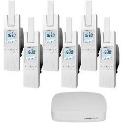 Homepilot Starter Set Smarte Beschattung • 6 Gurtwickler RolloTron Premium smart