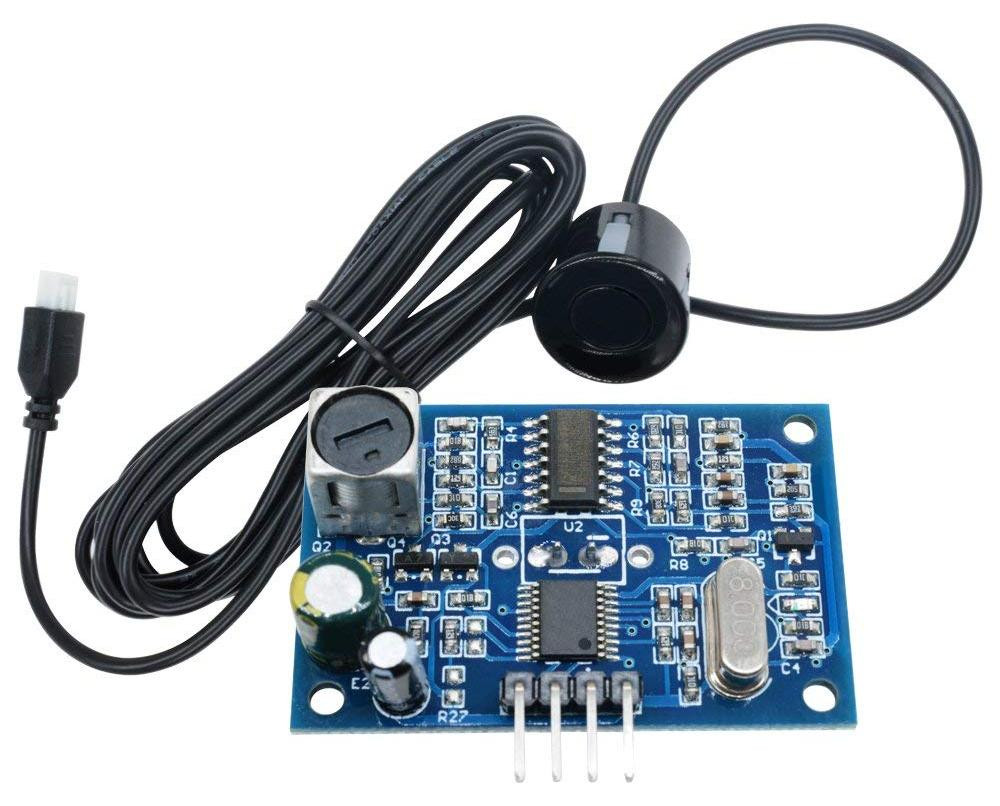 Dripio Ultrasone afstandssensor, 5V DC, waterdicht, met 2,5 meter kabel