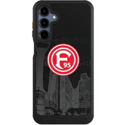 Nivocase Hülle für Samsung Galaxy A16 5G Handyhülle NIVOcore Case Schwarz Fortuna Düsseldorf Logo (Samsung Galaxy A16 5G), Smartphone Hülle, Schwarz