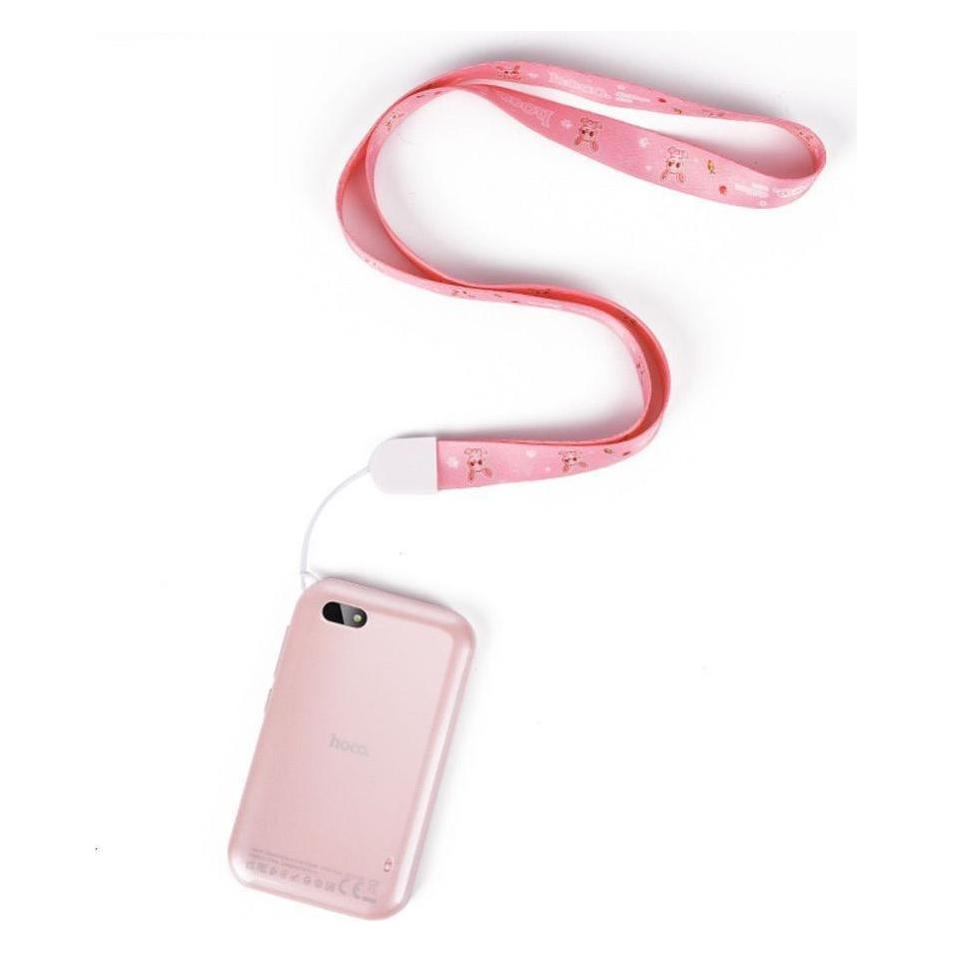 Hoco Headphone with microphone smartphone for kids 2,8" Y102 pink (6942007638692)