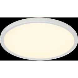 Trio TR63011101 LED Deckenleuchte JOKO  | 18W integrierte LED-Quelle | 1x2100lm | 2700-6500K | Dimmer | Fernbedienung | weiß