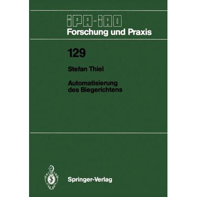 Automatisierung des Biegerichtens, Taschenbuch von Stefan Thiel, Springer Berlin, 978-3-540-50432-0
