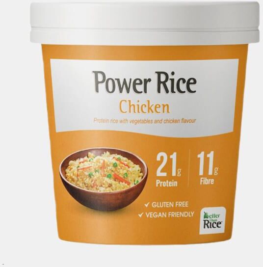 BETTER THAN RICE ARROZ PROTEICO COM VEGETAIS SABOR FRANGO 110g