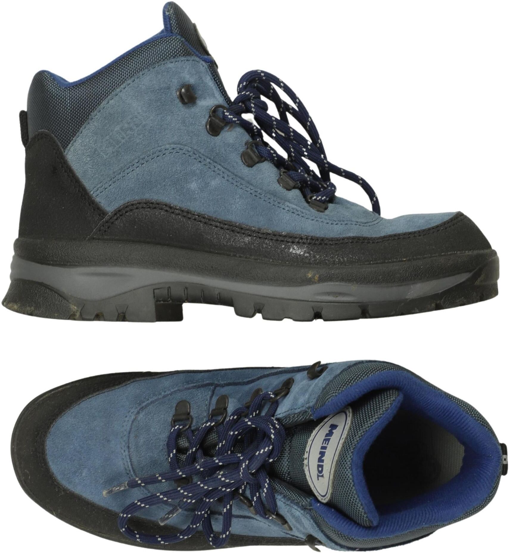Meindl Damen Stiefelette, Blau, Gr. EU 39, Leder - Second Hand