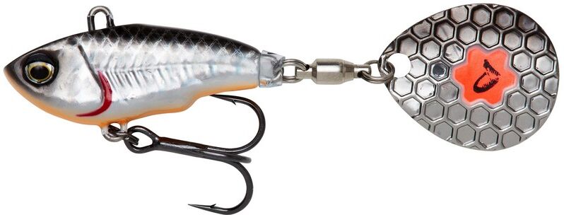 Savage Gear Fat Tail Spin Nl-5,5cm-Dirty Silver
