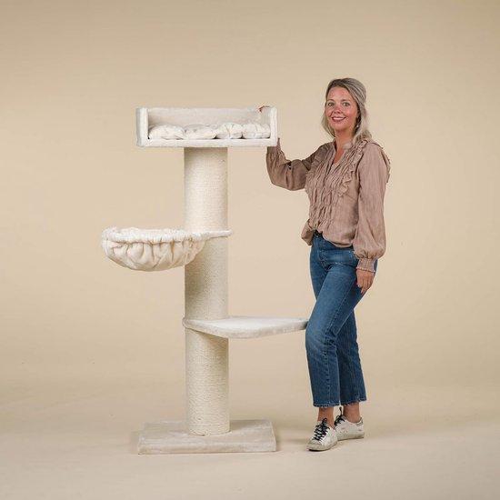 Famanu Kratzbaum XXL für große Katzen - Beige