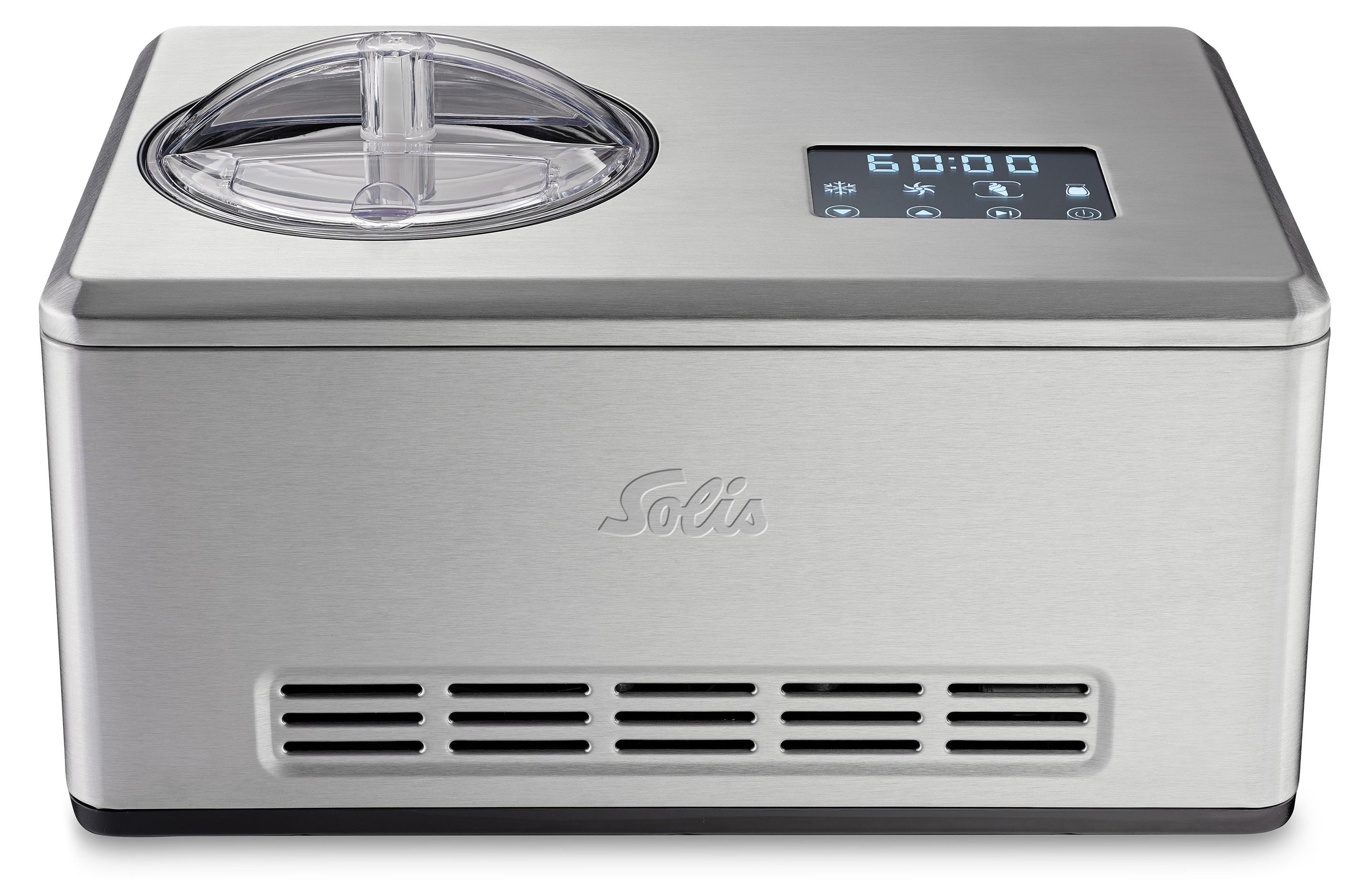 Solis Gelateria Pro Touch Eismaschine Joghurtbereiter, Kompressor, Kühlaggregat
