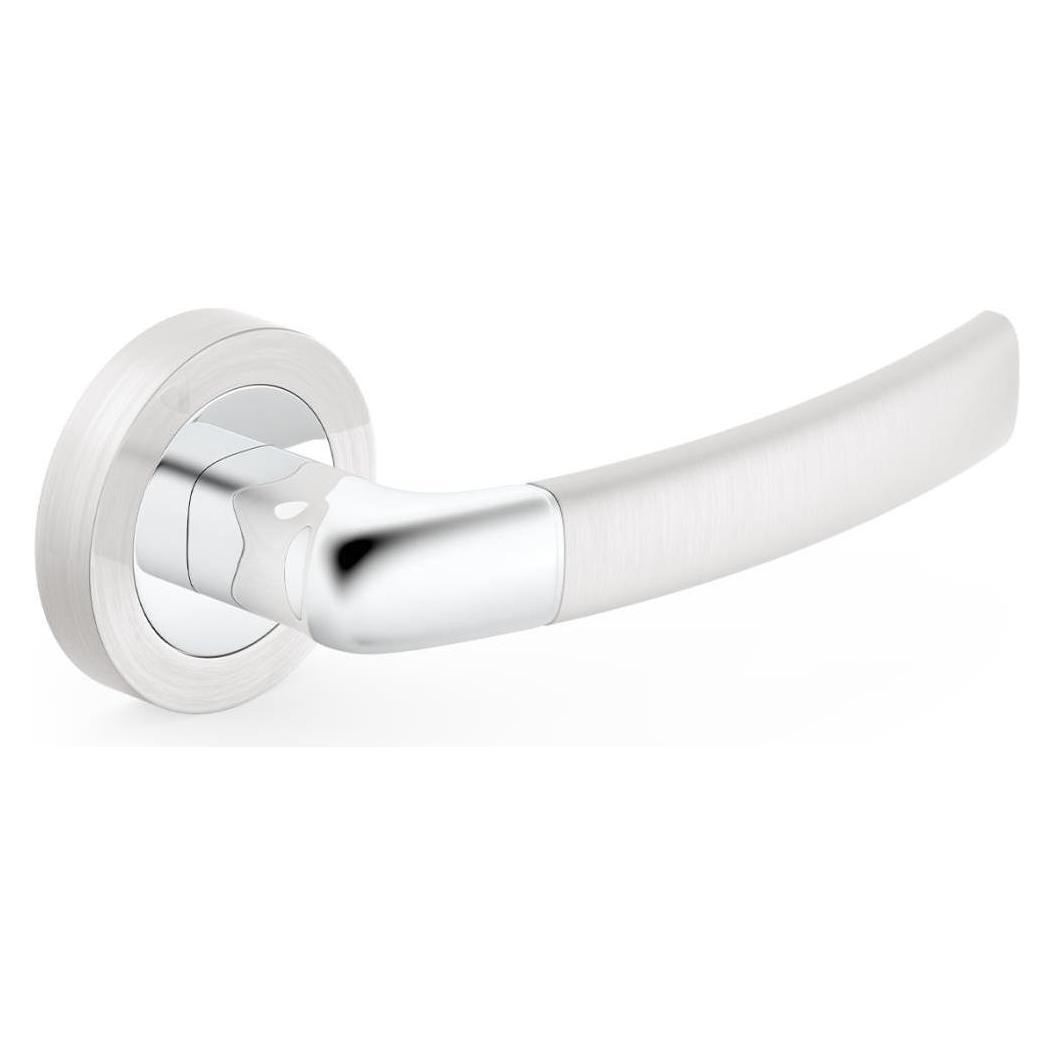 Aptel Door Handle Camila Satin Nickel (36827852)