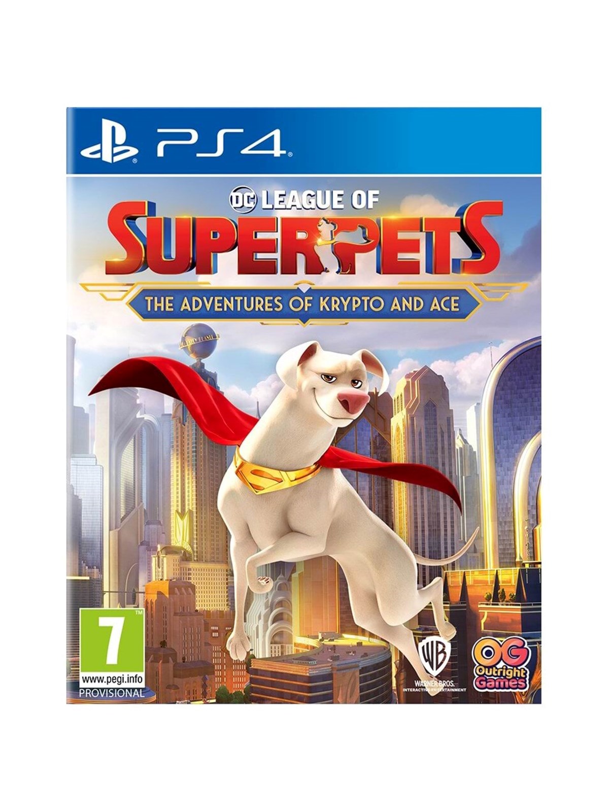 DC League of Super-Pets: The adventures of Krypto and Ace - Sony PlayStation 4 - Abenteuer - PEGI 7