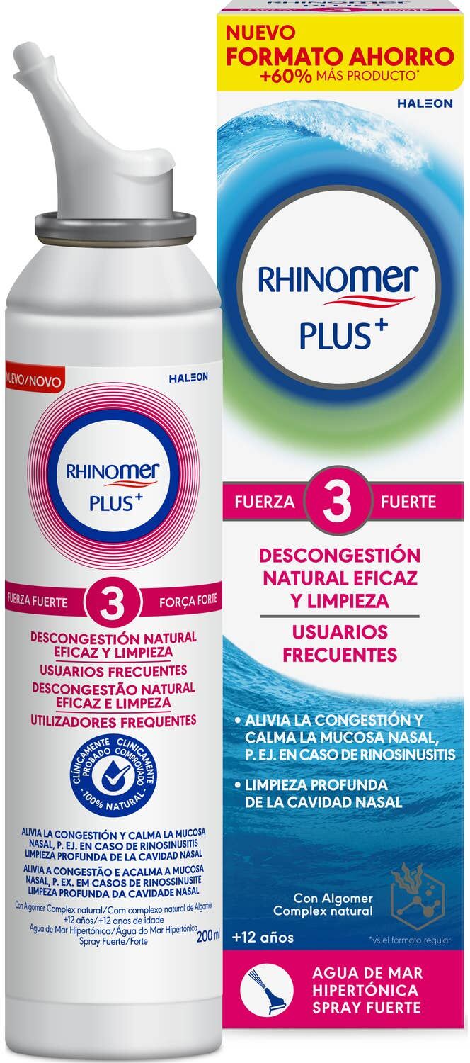 Rhinomer Plus Fuerza 3 Usuarios Frecuentes 200 ml