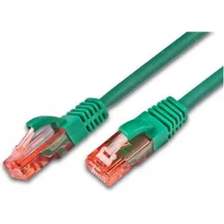 2x Wirewin Patchkabel: UTP 15m grün (U/UTP, UTP, CAT6, 15 m), Netzwerkkabel