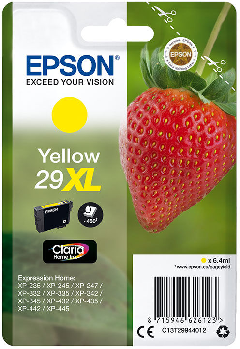 TINTEIRO EPSON 29XL AMARELO