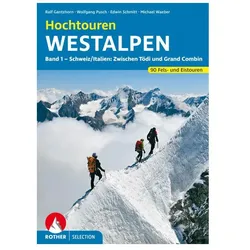 Hochtouren Westalpen 01, Reisebücher von Ralf Gantzhorn