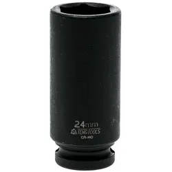 Teng Tools, Steckschlüssel + Stecknuss, Schlag-Steckschlüsseleinsatz, 24.0mm Sechskant Abtrieb, Länge 35,0 mm