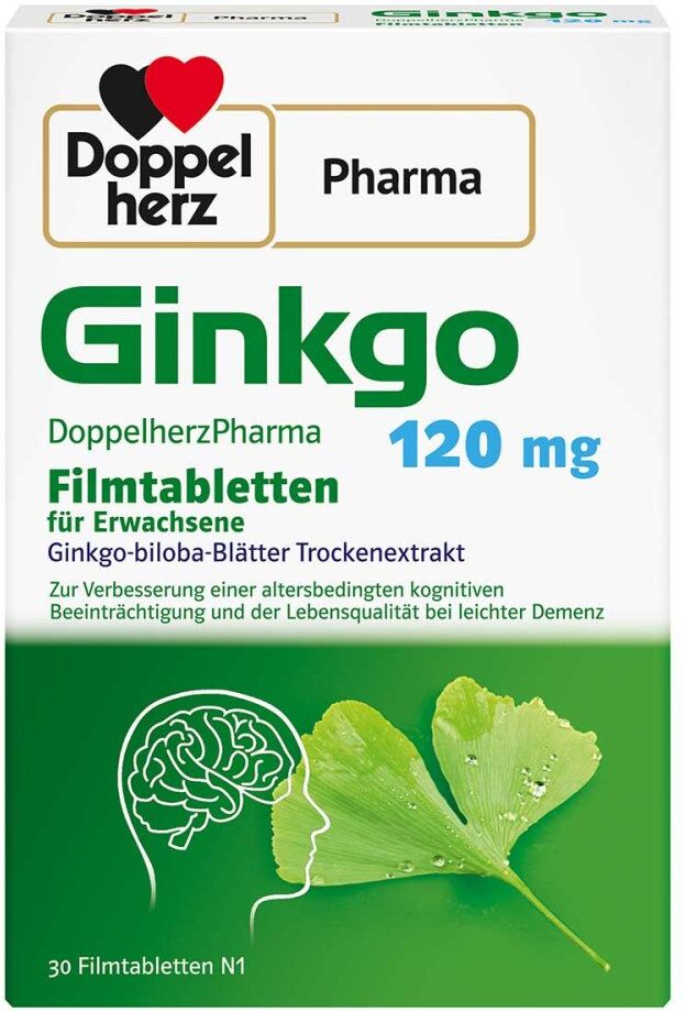 Ginkgo Doppelherzpharma 120 Mg Filmtabletten