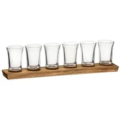 ladelle Gläserset - Schnaps Harvey 7tlg. Glas Transparent Klar