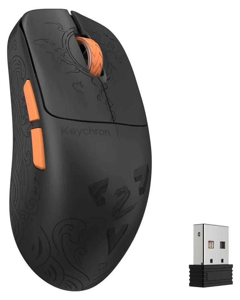 Keychron G3 Ultra Light draadloze gamingmuis met carbonvezel en PixArt 3950 sensor