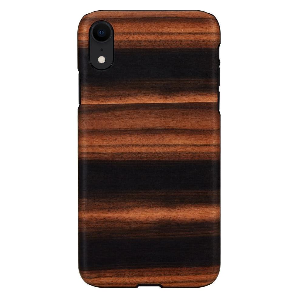 Man&Wood SmartPhone case iPhone XR ebony black (Apple iPhone XR) (1000000397)