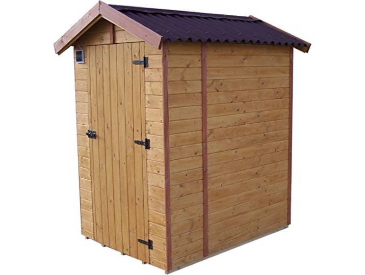 Abri WC Panneaux de Bois\, 1.35m2\, 16mm