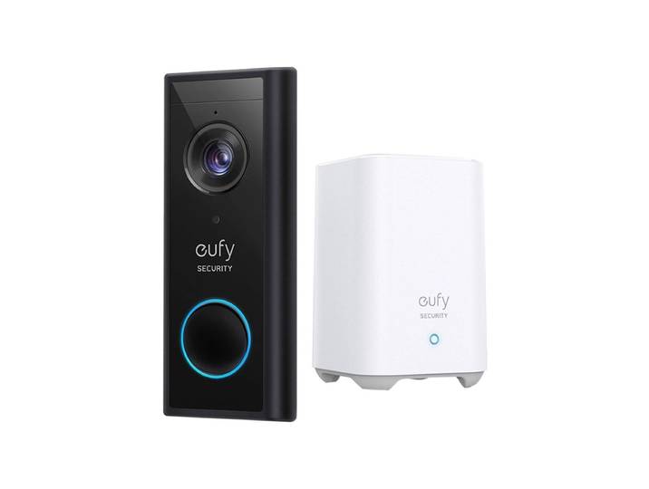 Anker Innovations Eufy Video Doorbell 2k (battery-powered) With Homebase Evd