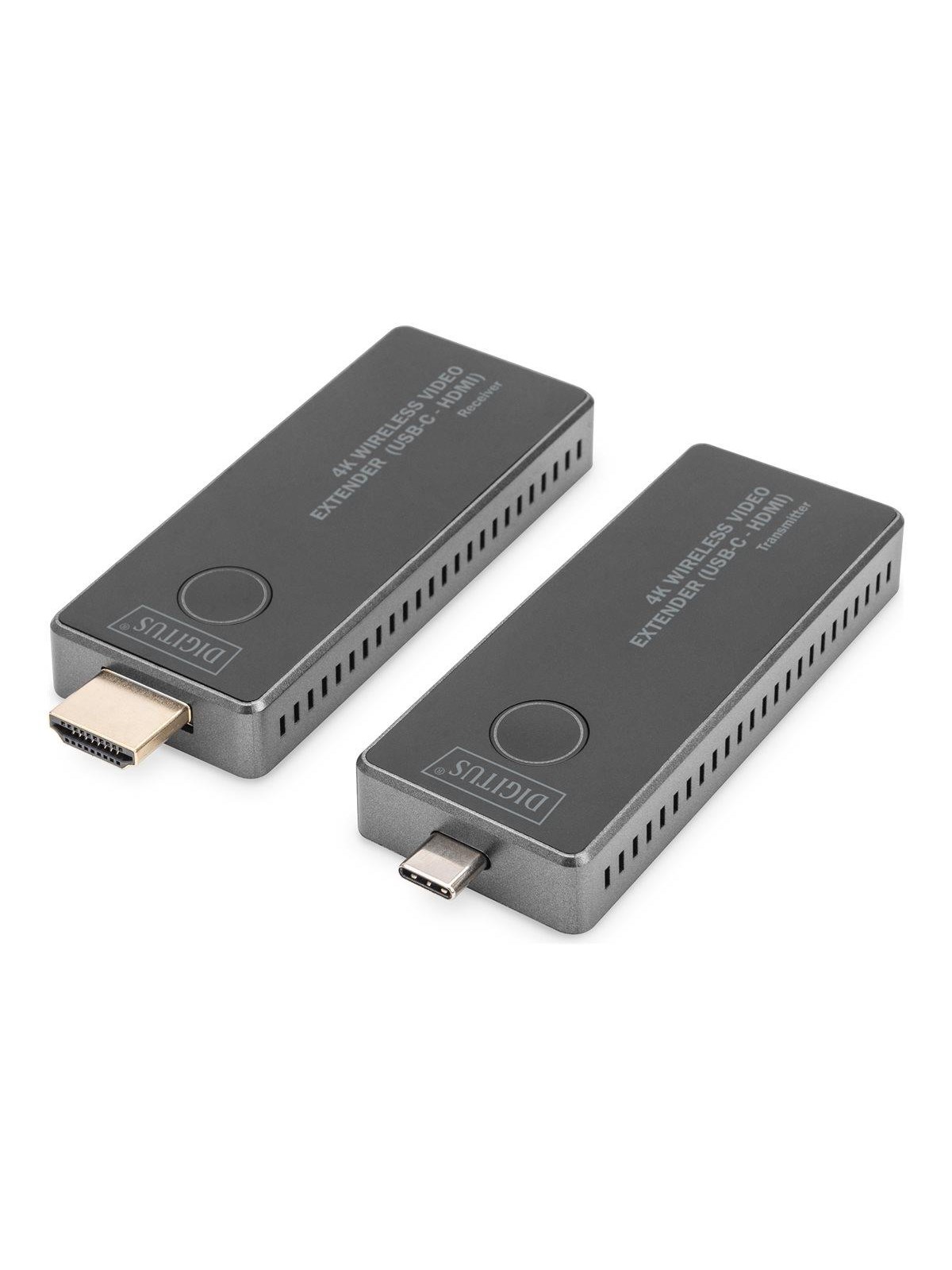 DIGITUS - transmitter and receiver - video/audio extender - Wi-Fi 5 802.11b/g/n
