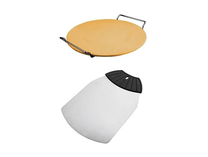 Lot pelle à pizza et pierre pour pizza 33cm