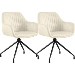 2er Set Esszimmerstühle Novanis
