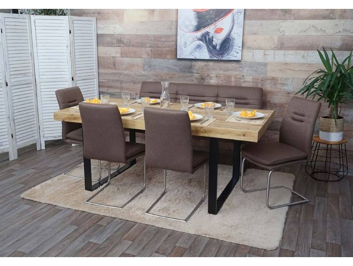MCW Essgruppe MCW-H70-B, (Set, 5-tlg., 5er), Bequeme Formgebung, Stabiles Gestell