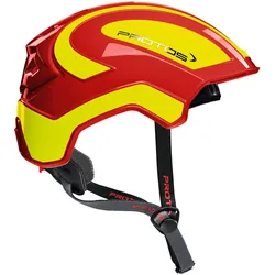 Schutzhelm "INTEGRAL CLIMBER" - rot/neongelb
