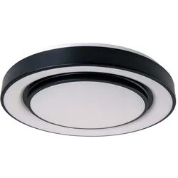 Deckenleuchte Wohnzimmerleuchte Lampe Fernbedienung schwarz dimmbar CCT RGB LED