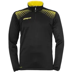 uhlsport GOAL 1/4-Zip TOP schwarz/limonengelb S