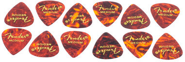 Fender Classic Celluloid Pick Shell M