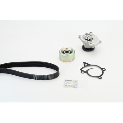CONTINENTAL CTAM Wasserpumpe + Keilrippenriemensatz 7pk1165wp1 für NISSAN