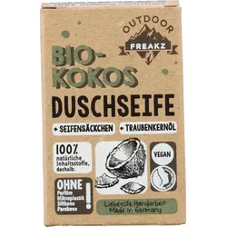Outdoor Freakz Duschseife Bio-Kokos inkl. Seifensäckchen