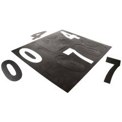 Deko Light 930807 Hausnummerntafel EEK G (A - G) 100 mm Schwarz