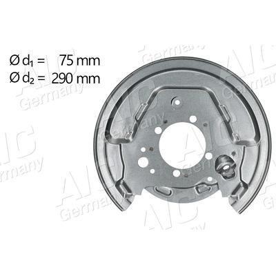 Aic Spritzblech, Bremsscheibe [Hersteller-Nr. 58834] für Toyota