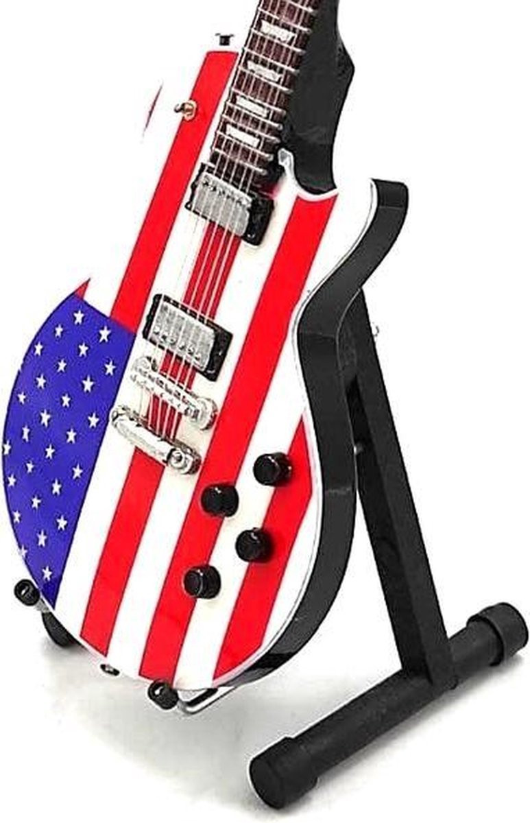 Miniatuur replica Gibson Les Paul gitaar Joe Perry Aerosmith